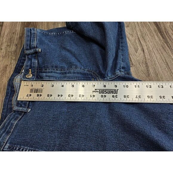 (3/$35) &Denim Size 8 Skinny High Waist Ankle Length Stretch Denim Blue Jeans - Picture 10 of 11